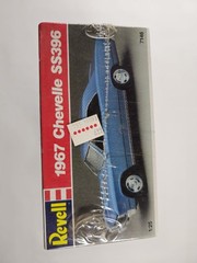 Vintage 1989 Revell 1967 Chevrolet Chevelle SS396 1:25 Car Model Kit New Sealed