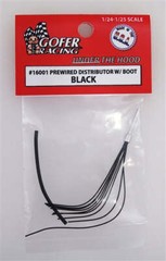 Gofer Racing Decals 16001 1/24 Prewired Distributor with Boot – Black Plug Wires