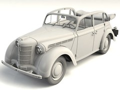ICM 35484 – Moskvitch-401-420A, Soviet Passenger Car – Scale Model Kit