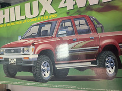 Aoshima 1/24 The Model Car(20)Kit Toyota Hilux 4WD LN107 Pick-Up Double Cab
