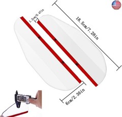 2Pcs Car Rear View Mirror Rain Eyebrows, Universal Car Side Mirror Rain Cover