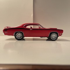 1971 Plymouth Duster 340 Six Pack 1/25 Built Model Car ￼