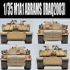 Academy #13202 1/35 M1A1 Abrams “Iraq 2003” Plastic Model Kit – Iconic U.S. Main