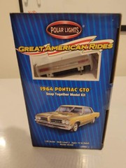 Polar Lights 1964 Pontiac GTO Snap Together Plastic Model Kit #6400