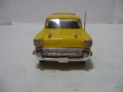 Monogram Yellow 1957 Chevy Nomad 1/24 Scale Built Model Kit #2235