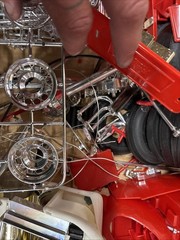 VINTAGE LINDBERG 1/8 SCALE 3-IN-1 CUSTOMIZING “T” RED DEMON MODEL KIT – RARE (3)