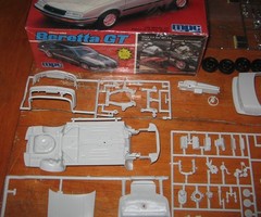 MPC 1988 Chevrolet Beretta GT Kit # 6261 Unbuilt in Box 1/25 Orig 1987 Issue 88