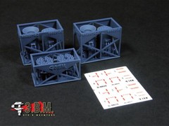 1:48 Resin Rocket Pods B8V20A for Soviet Helicopters