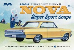 Moebius Models 2320 1/25 1964 Chevrolet Chevy II Nova Super Sport Coupe Skill Le