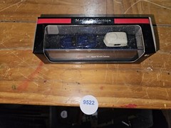 JAGUAR XK WITH CAMPER, HO SCALE, NEW, SEE PHOTOS