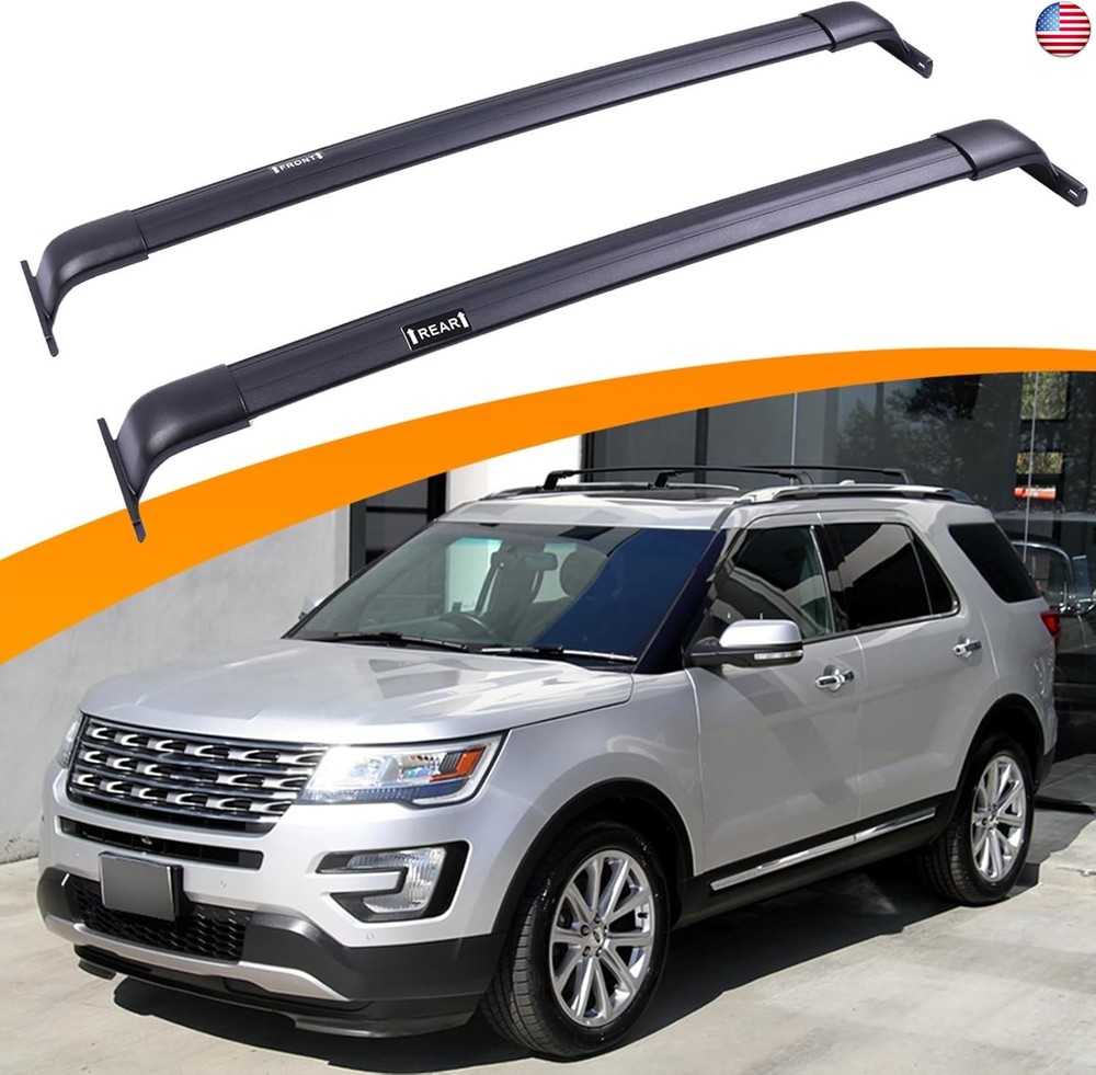 Snailfly Roof Rack Cross Bars Fit for Ford Explorer 2016-2019, Rooftop
