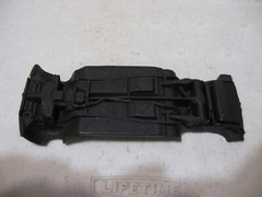Plastic Model Kit Parts AMT 1961 Buick Special Wagon Chassis Black Plastic