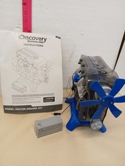 Discovery Mindblown Model Motor Engine Kit Working w Instructions STEM Toy