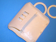 NEVER USED WHITE VINYL PARTS FOR 1/8 SCALE 1976 LINDBERG BIG RED ROD MODEL KIT