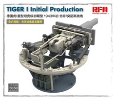 RYEFIELD MODEL RFM RM-5050 1/35 Tiger I Initial Production w/ Full Interior