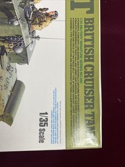 A34 Comet British Cruiser Tank – 1/35 Scale Tamiya Mostly Painted & Assembled