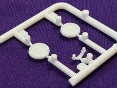1968 Dodge Coronet DRIVESHAFT LOOP & WHEEL SPACERS from MPC 1:25 Model Kit 68
