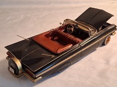 1959 Chevrolet Impala Convertible. Monogram 1/24 scale done ready for display!
