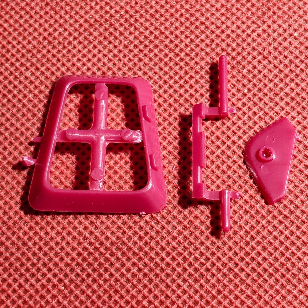 Rear Door & Hinge Pie Wagon 1:24 Scale Model Car Part Atlantis