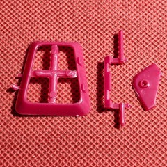 Rear Door & Hinge Pie Wagon 1:24 Scale Model Car Part Atlantis