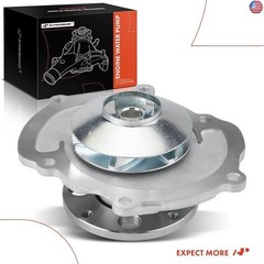 A-Premium Water Pump W/Gasket [DOHC, 6Cyl 2.8 3.0 3.6L] Compatible with Chevy