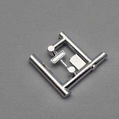 AMT 1/25 1960 60 Chevrolet Pickup Parts Kitbash Chrome Rear View Mirror