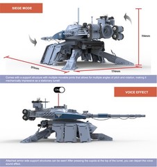 Border BC-002 1/35 GRIZZLY BATTLE TANK Model Kit