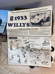 AMT ‘33 Willys 1/25 Scale Customizing Kit “OH George” Montgomery National Record