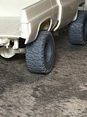 Resin 1/24 Scale “Super Swamper” StyleOff-Road model car wheels, 1/24 1/25 Truck