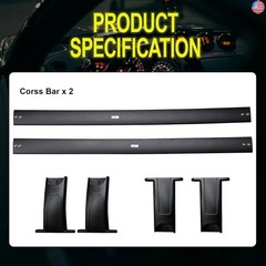 Roof Rack Cross Bars 2015-2020 for GMC Yukon Chevrolet Tahoe Suburban Cadillac