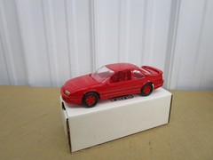 1991 Chevrolet Beretta GTZ 1/25 AMT ERTL dealer promo car Red box RZ model