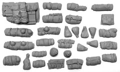 1/48 48TB4 Russian WWII Tank Bits – Value Gear Resin Stowage (30 Pieces)