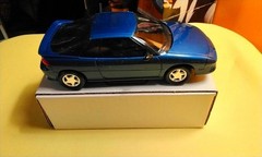 1991 CHEVY GEO STORM GSI COBALT BLUE METALLIC PROMO CAR ERTL AMT 6977 GM