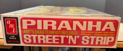 AMT PIRANHA DRAG TEAM STREET ‘N STRIP – 3 in 1 – 1:25 SCALE KIT #1113 SEALED NEW
