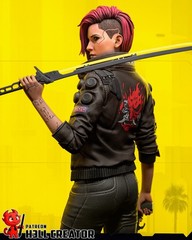 Female V Figurine 1/10 Cyberpunk 2077 DIY Kit 13 pcs FDM 3D Printed