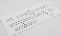 DiOlex DP24187 1/24 3D print resin kit Alpina B9/B10 (BMW E28) with black decals