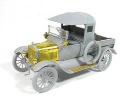 Photo-etched detailing set for Ford Model T 1917 Utility by ICM 35664, 1:35