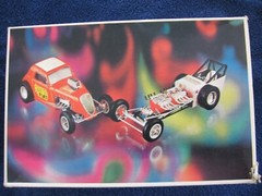 AMT UNBUILT 1/25 FIAT ALTERED / FE DOUBLE DRAGSTER 2 in 1 plastic model car kit