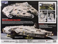SKILL 3 MODEL KIT MILLENIUM FALCON “STAR WARS: A NEW HOPE” 1/72 BY MPC MPC953