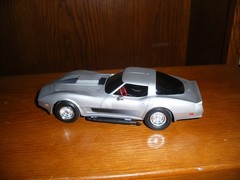 ADULT CUSTOM BUILT 82 CORVETTE STREET MACHINE MODEL NEW 1/24