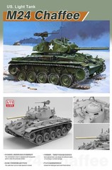 ForeArt 1/72 US Army M24 Chaffee Light Tank Kit Photo-Etch Turned Barrel