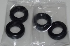 AMT 1967 SHELBY GT-350 834M/12 ⭐PARTS⭐ RUBBER TIRE PACKAGE 1:25
