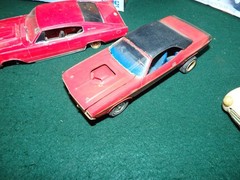 Vintage Lot 6 Built 1:24 Scale Model Car Kits Junkyard Lot Dodge Mopar GTX Charg