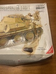 Mint in box Aufklarungspanzer 140/1 German Recon Vehicle in 1/35 scale