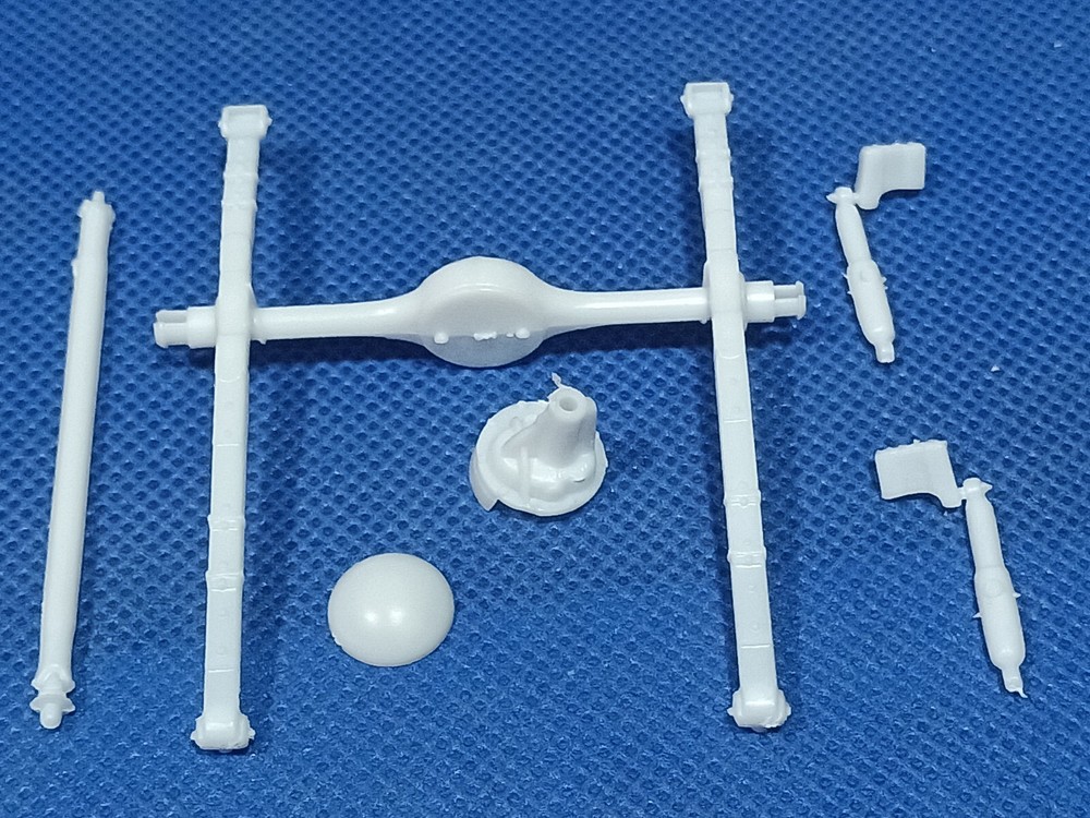 🌟 Rear End & Suspension For 1968 Dart 1:25 Scl 1000s Model Car Parts 4 Sale.