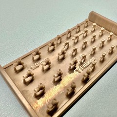 12 – 0.8 mm and 1.0 mm T-Fittings Set