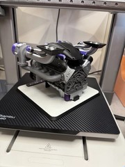 LS3 6.2L Twin Turbo Engine 1/6 Scale 3D Printed Display Model V8