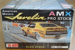 JO-HAN AMERICAN MOTORS AMX JAVELIN PRO STOCK RACER 1/25 sealed