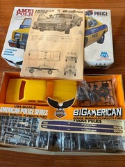 1983 Yodel American New Jersey Police 1/24 Dodge Monaco Model Kit Complete *Read