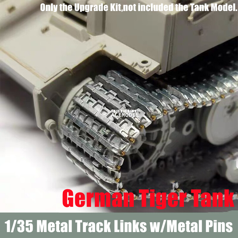 1/35 German Tiger I Early/Mid/Late Strumtiger Tank Lead-Tin Alloy Track Links